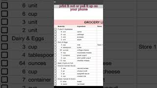 How to Organize Recipes amp Plan a Weekly Menu Using My Meal Planner [upl. by Papagena]