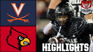 Virginia Cavaliers vs Louisville Cardinals  Full Game Highlights [upl. by Nolasba843]