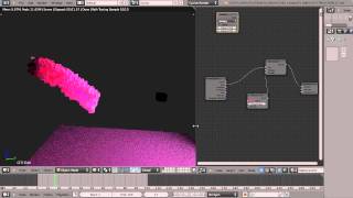 Blender Tutorial  Blender Particle Effects and Nodes [upl. by Tumer]