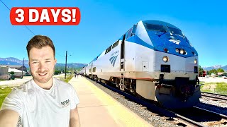 72hrs from New York to San Francisco by Amtrak Sleeper Train [upl. by Cotter996]