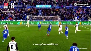 Arambarri amp Barrenechea Goal  Getafe Vs Valencia 11 All Goals Results amp Extended Highlights 20 [upl. by Holton]