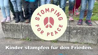 Stomping for Peace Kinder weltweit stampfen für den Frieden [upl. by Eiznikam]