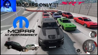 MOPAR MEET FAILS BADLY  BEAMNG DRIVE [upl. by Silverstein]