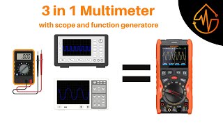 3in1 Digital Multimeter Oscilloscope Function Generator  LG303 [upl. by Juni]