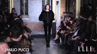 Défilé Emilio Pucci AutomneHiver 20142015 [upl. by Aicelf]