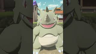 Shiny drill Shiny Rhydon  Pokemon Legends Arceus shorts [upl. by Mylor]