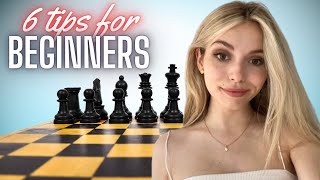 6 Chess Tips for Beginners from Master Anna Cramling [upl. by Nynahs]