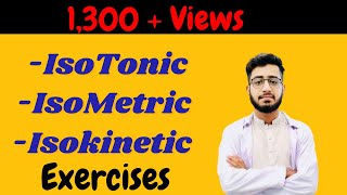 Isometric  Isotonic  Isokinetics exercises in urdu \ hindi Physio Mentor [upl. by Mcloughlin]