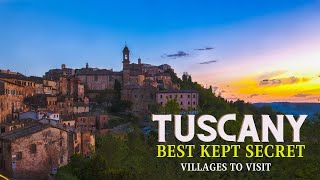 Best kept secret villages in TUSCANY VLOG Less known Tuscan places like Montalcino to visit in 2021 [upl. by Aihtela]