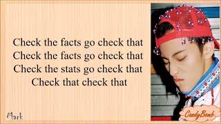 NCT 127 quot FACT CHECK 不可思議 quot EASY LYRICS [upl. by Ahsinehs]