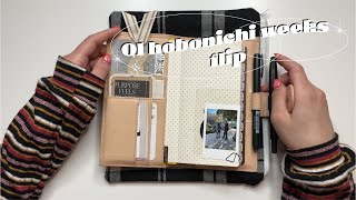 Q1 hobonichi weeks flip [upl. by Carena]