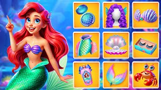 The Little Mermaid Nerd Glow Up Into Mermaid How To Become Popular [upl. by Millford]