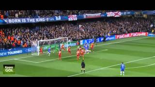 Chelsea vs Galatasaray 20  All Goals amp Highlights 18032014 [upl. by Novahc]