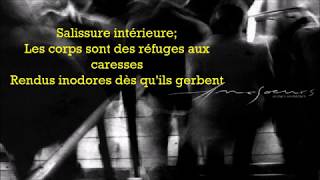 Amesoeurs  Faiblesse des sens lyrics video [upl. by Ahselat282]