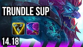 TRUNDLE amp Jhin vs YUUMI amp Twitch SUP  6319  EUW Master  1418 [upl. by Aerdnas]