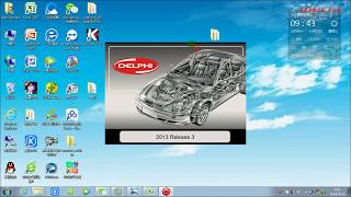 Delphi ds150e 2015 r3 software install [upl. by Ylrac]