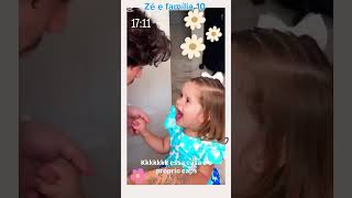 Florzinha nervosa com Zé chamando ela de maternal 2😂🤣😂🤣🌼💙zefelipeevirginiamariasbabyyoutubeshorts [upl. by Aenehs]