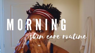 My Current Morning Skincare Routine [upl. by Immaj]