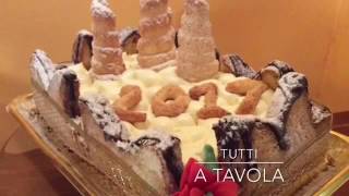 Torta di pandoro con crema al limone e limoncello  TUTTI A TAVOLA [upl. by Yehudit]