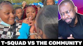 Get Up Out They FACE TooToo  San Bernardino❕THE COMMUNITY vs TSQUAD  REACTION [upl. by Nidia]