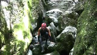 canyon des Oules Rousset  Vercors France [upl. by Yhpos]