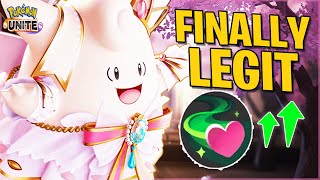 DRAINING KISS CLEFABLE Is Finally VIABLE Now After BUFFS  Pokemon Unite [upl. by Dorcia]