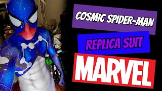 Cosmic SPIDERMAN REPLICA Suit  ZentaiZone Review [upl. by Eimorej]