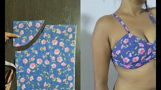 30 32 34 Size Cotton Bra Cutting and Stitching [upl. by Adamina]