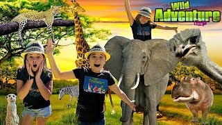 All About Wild Animals  ZOO ANIMALS for Kids  BEST ANIMAL ADVENTURE Park [upl. by Kronfeld]