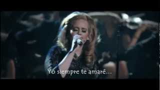 Adele  Lovesong live Subtitulada al Español [upl. by Dweck]