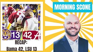 LSU Collapses vs Alabama 4213  Saints vs Falcons Game Day [upl. by Celine]