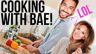 Cooking with Bae Part 2  waseemstark x irenesarah [upl. by Meluhs]