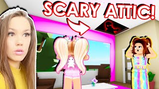 We Found A HUGE Secret In The ATTIC in BROOKHAVEN with IAMSANNA Roblox [upl. by Llenehs82]