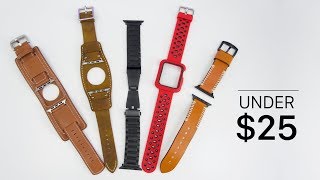 5 Stylish Apple Watch Bands Under 25 [upl. by Leanard443]