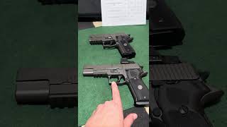 Sig P365 AXG Legion comparison and dimension comparison to P229 Legion amp P220 Legion 10mm [upl. by Rosenblast975]