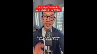 4 Steps To Build A Dividend Portfolio [upl. by Zolnay724]