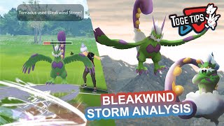 How Good is Bleakwind Storm Tornadus  Pokemon Go Analysis [upl. by Kragh467]