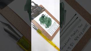 잉크 ink  TonoampLims Heling Time 토노앤림스 힐링 타임 잉크 잉크추천 만년필 만년필추천 fountainpen ink [upl. by Amero]