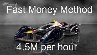 Quick Money Method  Gran Turismo 6 [upl. by Roxanna]