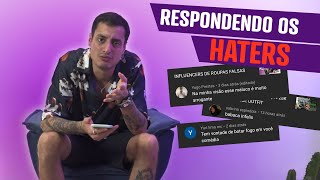 RESPONDENDO OS HATERS [upl. by Friedly750]