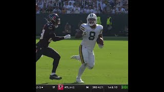 Josh Jacobs rushes for a 27yard Gain vs Houston Texans [upl. by Sang]