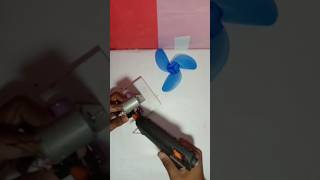 Mini fan makingmini Home Take Ideahomemadeelectronic [upl. by Rabbaj]