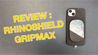 Review and Unboxing of RhinoShield GripMax Magsafe Accessory rhinoshield iphone14plus [upl. by Daberath]