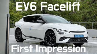 2025 Kia EV6 Facelift Review First Impression after reviewing Kia EV3 for Three hours [upl. by Marko735]