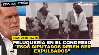 PELUQUERÍA en el congreso quotEsos diputados DEBEN SER EXPULSADOSquot Juan José Lavín  Sentido Común [upl. by Vig522]