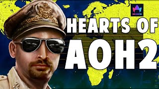 Hearts of AoH2 16841 PROVINCES Age of History 2  War Master  MOD REVIEW [upl. by Adiazteb965]