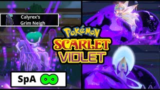 CalyrexShadow Is A Menace Pokemon ScarletViolet VGC Rental Team [upl. by Dominga472]