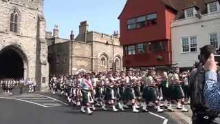 Argylls last march through Canterbury [upl. by Stacee978]