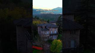 Abandoned Italian Mansion abandonedexplore abandonedplaces abandonedbuildings shorts [upl. by Grew256]