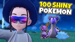 Im Shiny Hunting 100 Shiny Pokemon LIVE  Pokemon Scarlet amp Violet [upl. by Dalli]